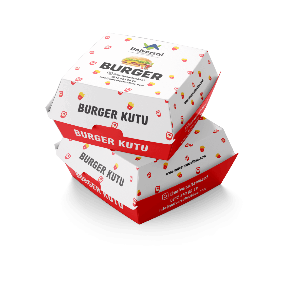 ofset, baskı, CTP, matbaa, gıda, burger, kutu